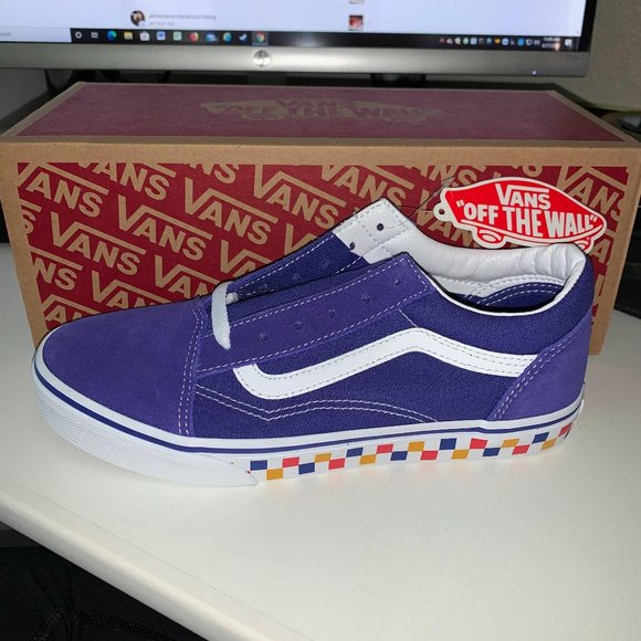 vans old skool checkerboard junior